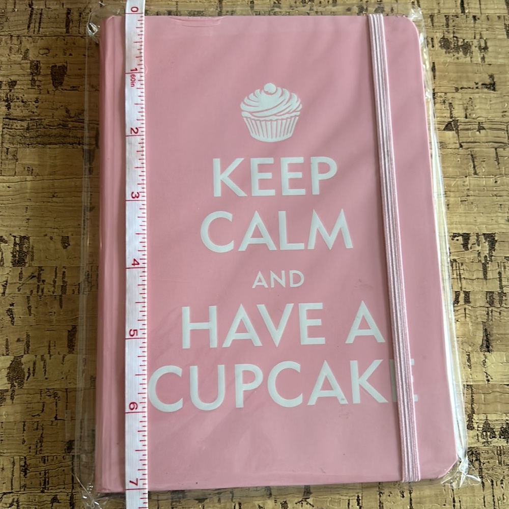 NWT Keep Calm and have a Cupcake pink journal 🧁 - Picture 2 of 6